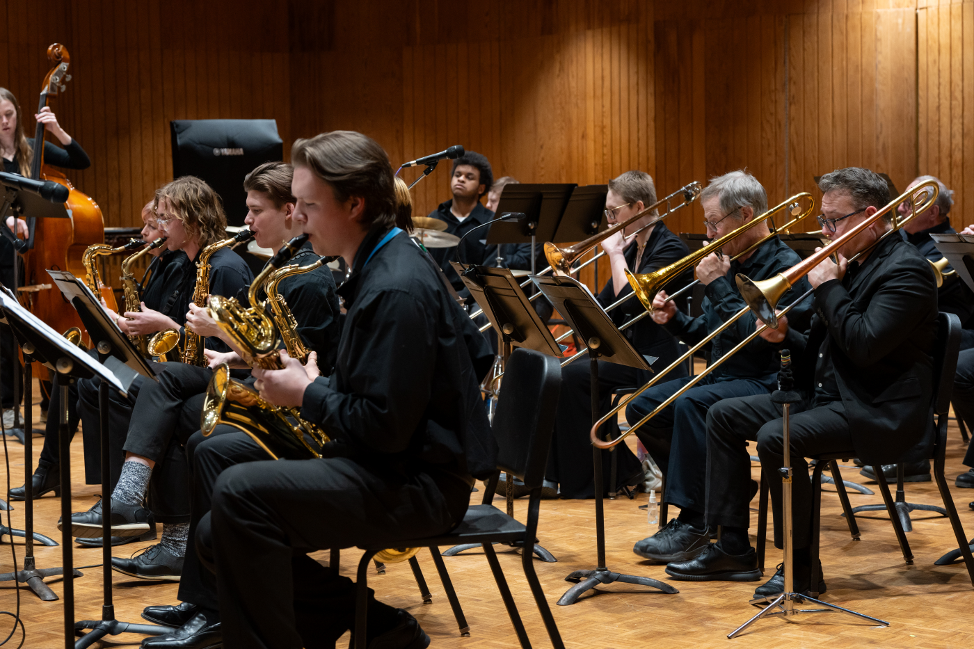 jazz combo playing in Auditorium